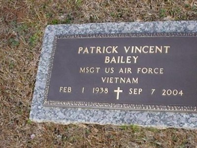 MSGT Patrick Vincent Bailey on Sysoon