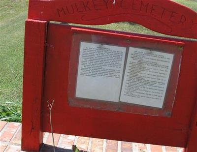 Mulkey Cemetery on Sysoon