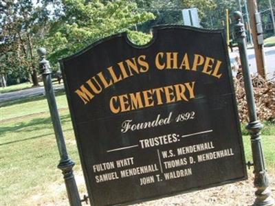 Mullins Chapel Cemetery on Sysoon