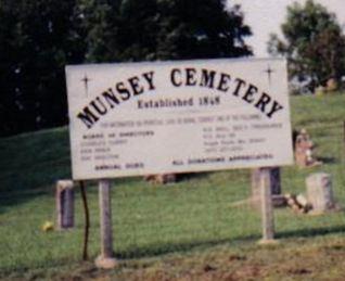Munsey Cemetery on Sysoon