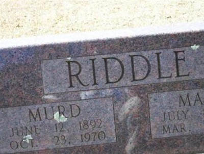 Murd Riddle on Sysoon