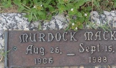 Murdock Mack Fountain on Sysoon