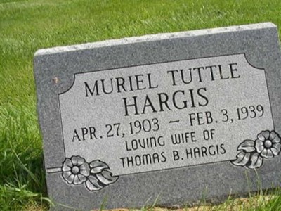 Murial Tuttle Hargis on Sysoon