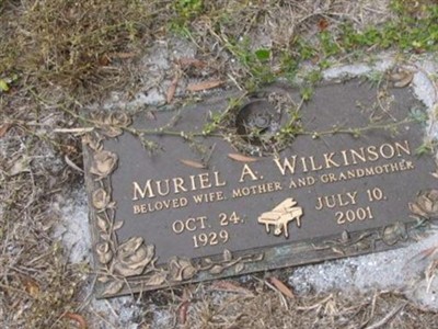 Muriel A Wilkinson on Sysoon