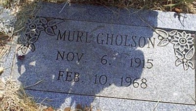 Murl Chafin Gholson, Find a grave on Sysoon Murl Chafin Gholson on Sysoon