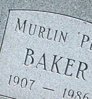 Murlin "Pete" Baker on Sysoon