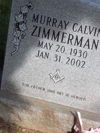 Murray Calvin Zimmerman on Sysoon