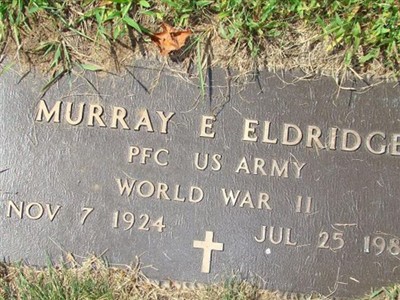 Murray E Eldridge on Sysoon