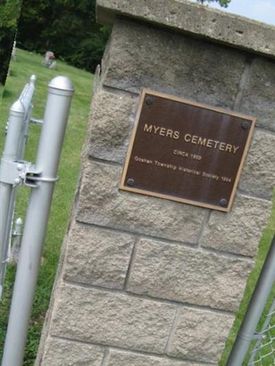 Myers Cemetery at Goshen on Sysoon