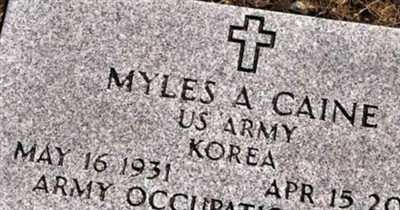 Myles A. Caine on Sysoon