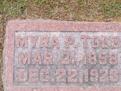 Myra P Todd on Sysoon