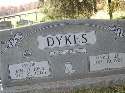 Myrel Lee Peters Dykes on Sysoon