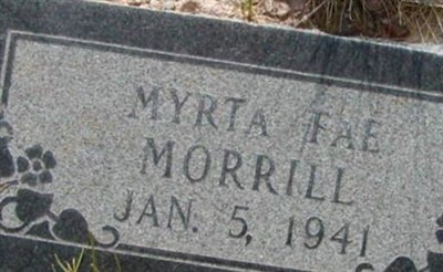 Myrla Fae Morrill on Sysoon
