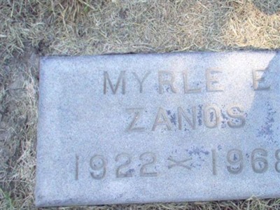 Myrle Elva Martin Zanos on Sysoon