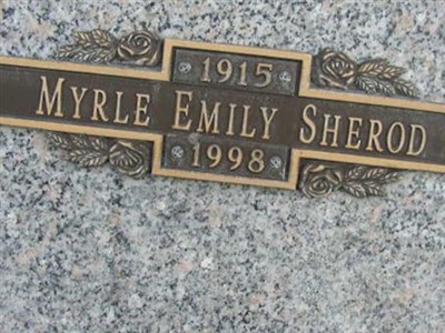 Myrle Emily Sherod on Sysoon