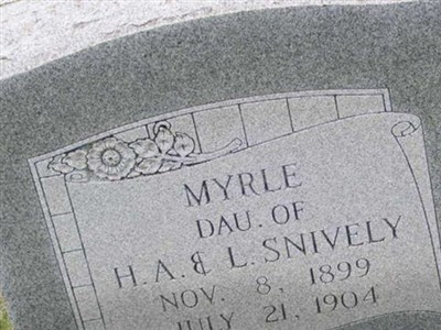 Myrle Snively on Sysoon