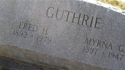 Myrna G Guthrie on Sysoon