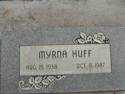 Myrna Huff on Sysoon