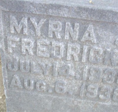 Myrna J. Fredricks on Sysoon