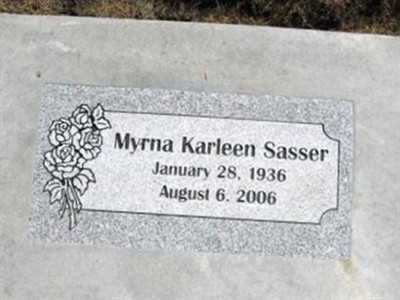 Myrna Karleen Sasser on Sysoon