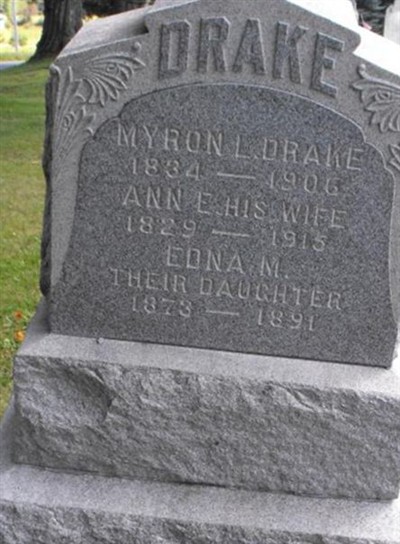 Myron L Drake on Sysoon