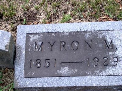 Myron M Capron on Sysoon