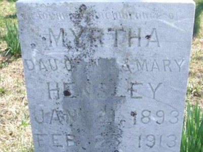 Myrtha Hensley on Sysoon
