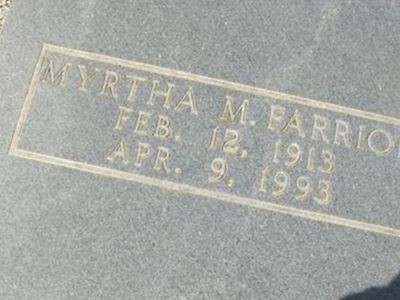 Myrtha M Farrior on Sysoon