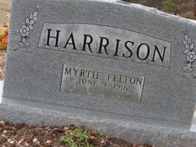 Myrtie Felton Harrison on Sysoon