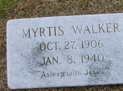 Myrtis Walker on Sysoon
