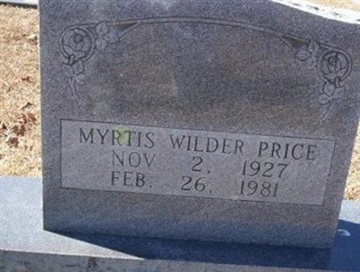 Myrtis Wilder Price on Sysoon