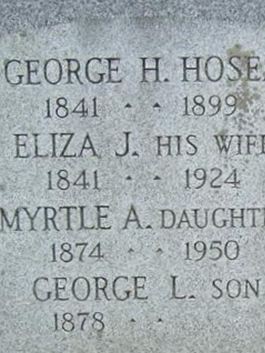 Myrtle A Hosea on Sysoon