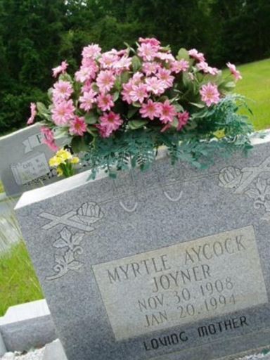 Myrtle Aycock Joyner on Sysoon