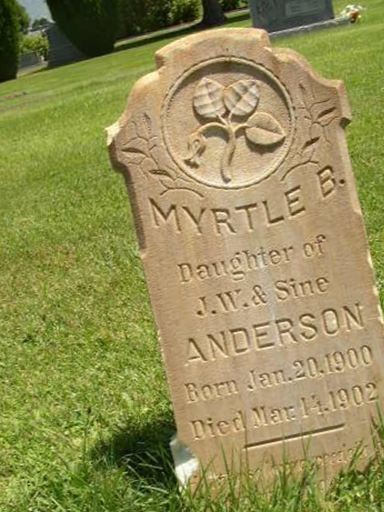 Myrtle B. Anderson on Sysoon