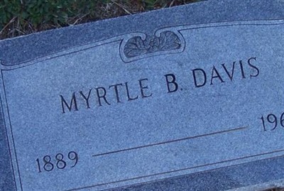 Myrtle B. Davis on Sysoon