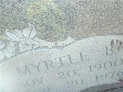 Myrtle B Davis on Sysoon