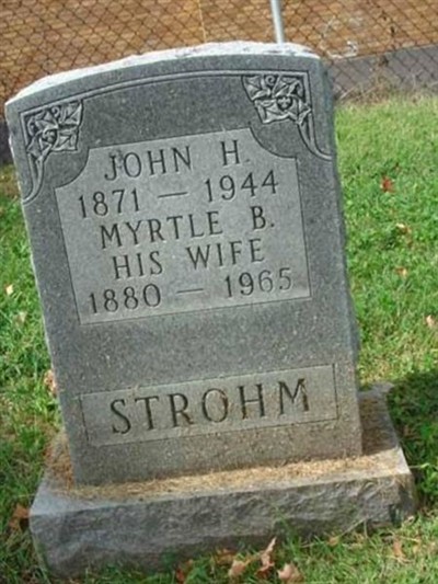 Myrtle B. Strohm on Sysoon