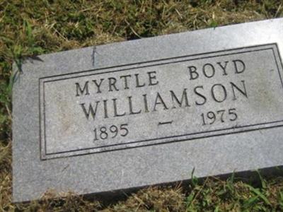 Myrtle Boyd Williamson on Sysoon