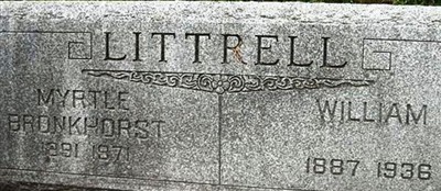 Myrtle Bronkhorst Littrell on Sysoon