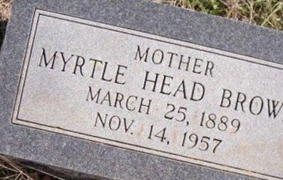 Myrtle Sue Duncan Head Brown on Sysoon