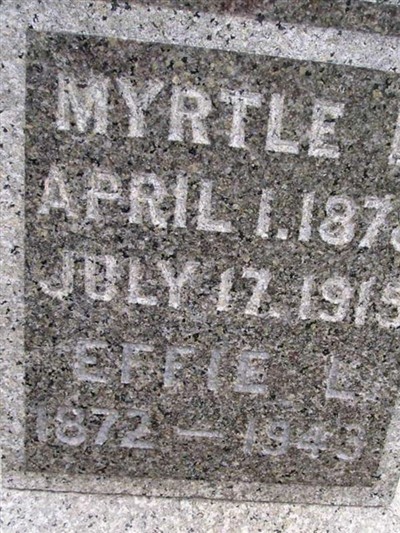 Myrtle E Streeter on Sysoon
