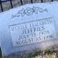 Myrtle E Tyler Jeffries on Sysoon