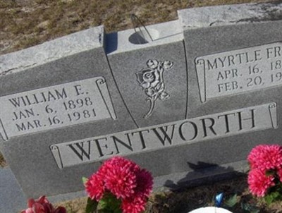 Myrtle Frost Wentworth on Sysoon