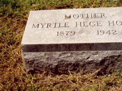 Myrtle G. Hege Horst on Sysoon
