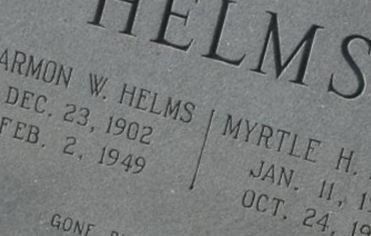 Myrtle H Helms on Sysoon