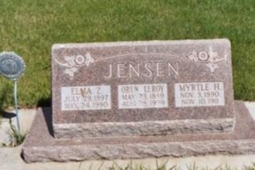 Myrtle H Jensen on Sysoon