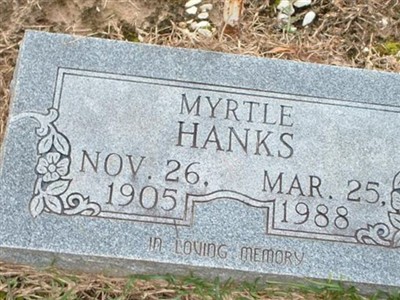 Myrtle Hanks on Sysoon
