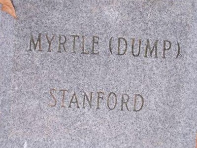 Myrtle Hawkins Stanford on Sysoon