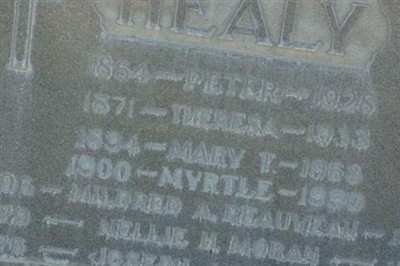 Myrtle Healy on Sysoon