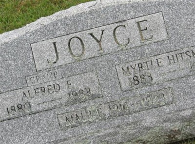 Myrtle Hitsman Joyce on Sysoon